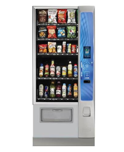 Machine distributrice à collations et boissons pour entreprises